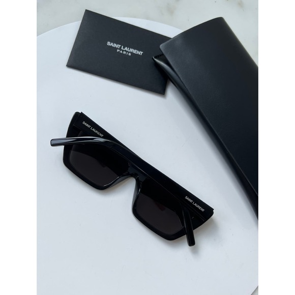 NEW Saint Laurent SL276 Mica Sunglasses in Black - Picture 5 of 10